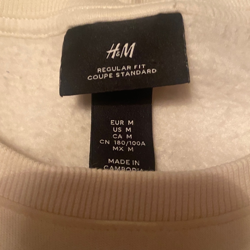 H&M Off-White NASA Crewneck Sweater - Picture 5 of 5